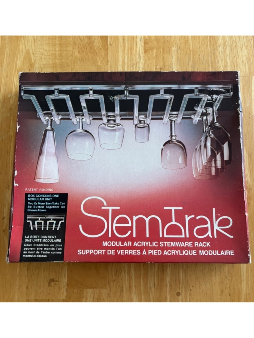 2 StemTrak Modular Acrylic Stemware Racks